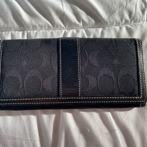 Coach signature wallet